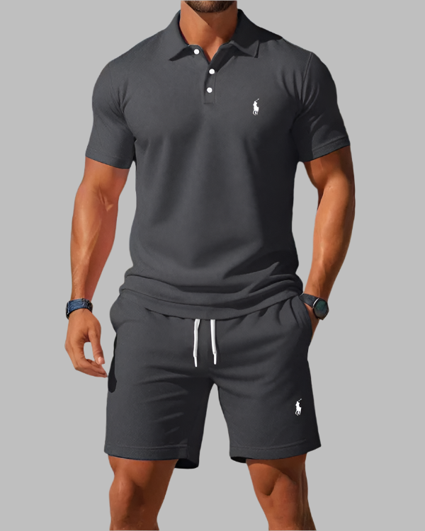 Ꮢalph Ⅼauren - Set da uomo - Tshirt + pantaloncini in omaggio
