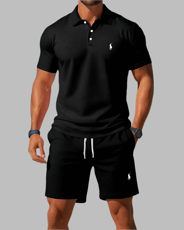 Ꮢalph Ⅼauren - Set da uomo - Tshirt + pantaloncini in omaggio
