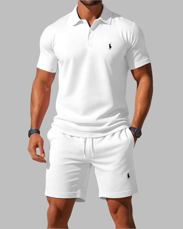 Ꮢalph Ⅼauren - Set da uomo - Tshirt + pantaloncini in omaggio